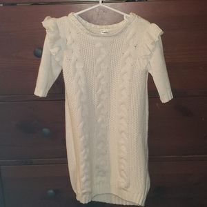 Carter's knitted tunic 3/4 sleeve dress